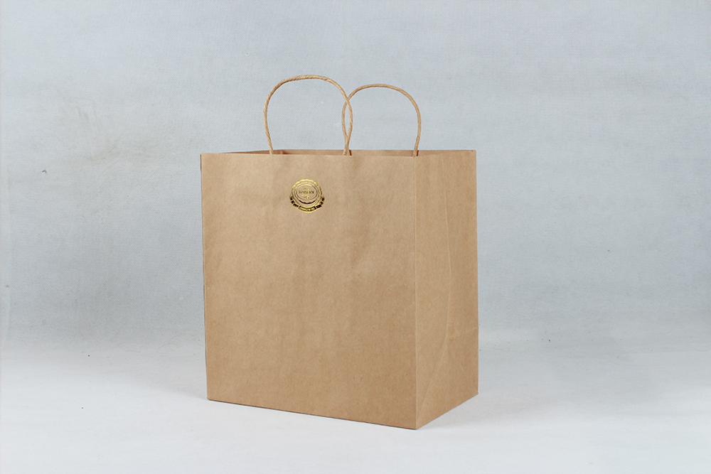 時(shí)尚簡(jiǎn)約型牛皮紙袋 BAKERY